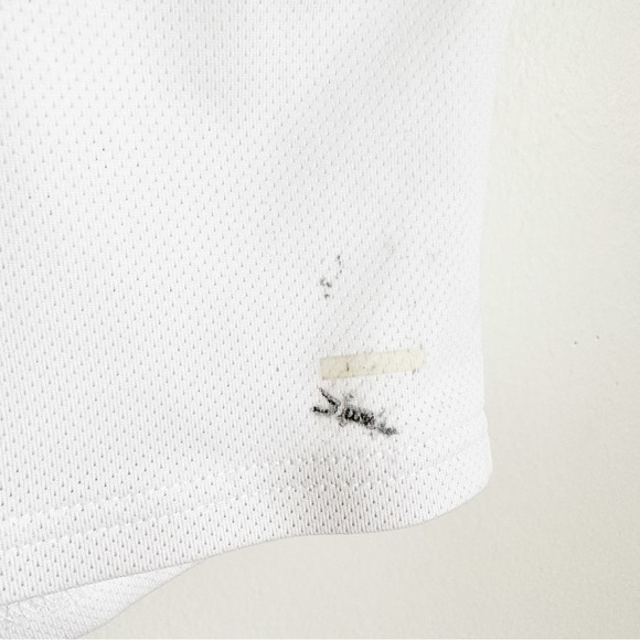 Adidas White Brown Stripe Golf Tennis Active Mini Skirt sz 10 - Picture 5 of 9